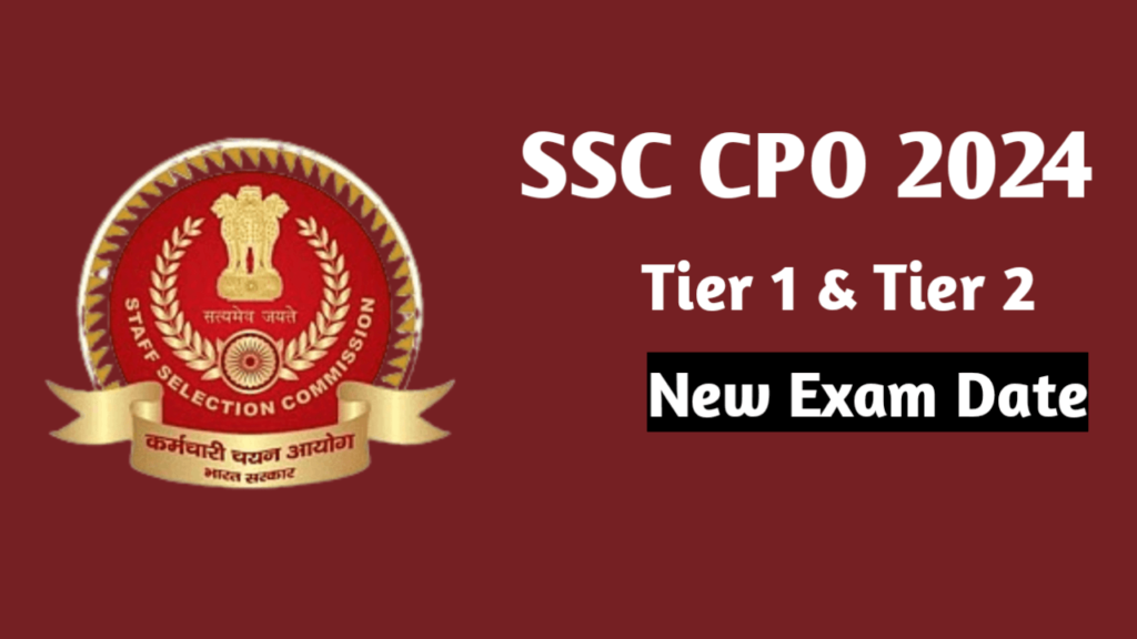 SSC CPO Exam Date 2024